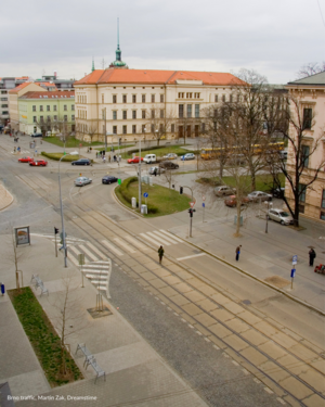 GIS monitoring tool for coordination of mobility measures from SUMP (Brno, Czechia)