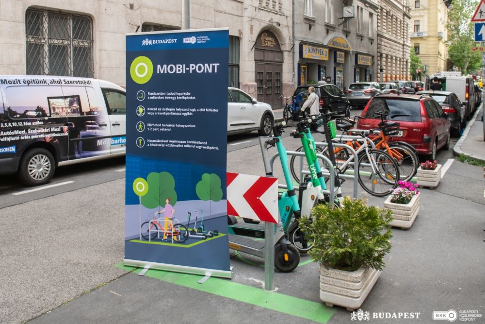 Budapest launches its 500th micromobility station